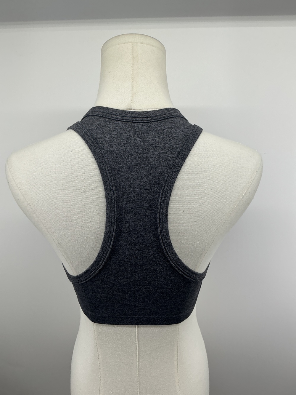 Ultra-Soft V-Neck Racerback Bra - Picture 2 of 3